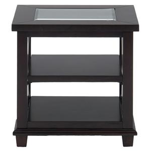 End Table w/ Glass Top